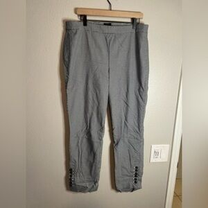 Talbots blue houndstooth Chatman pants